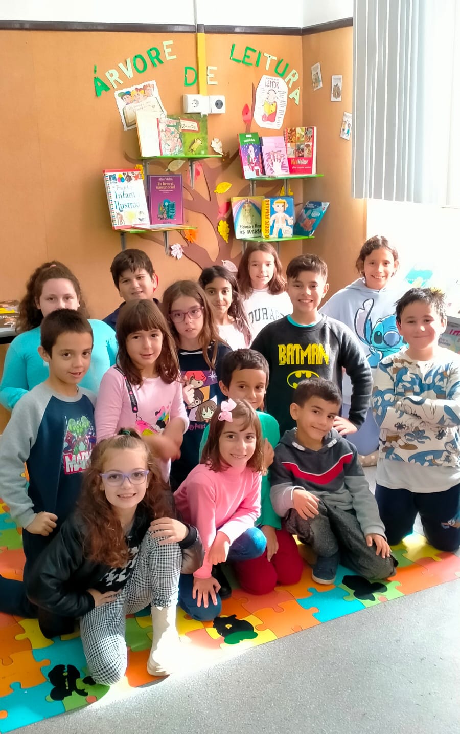 Árvore de Leitura com os alunos