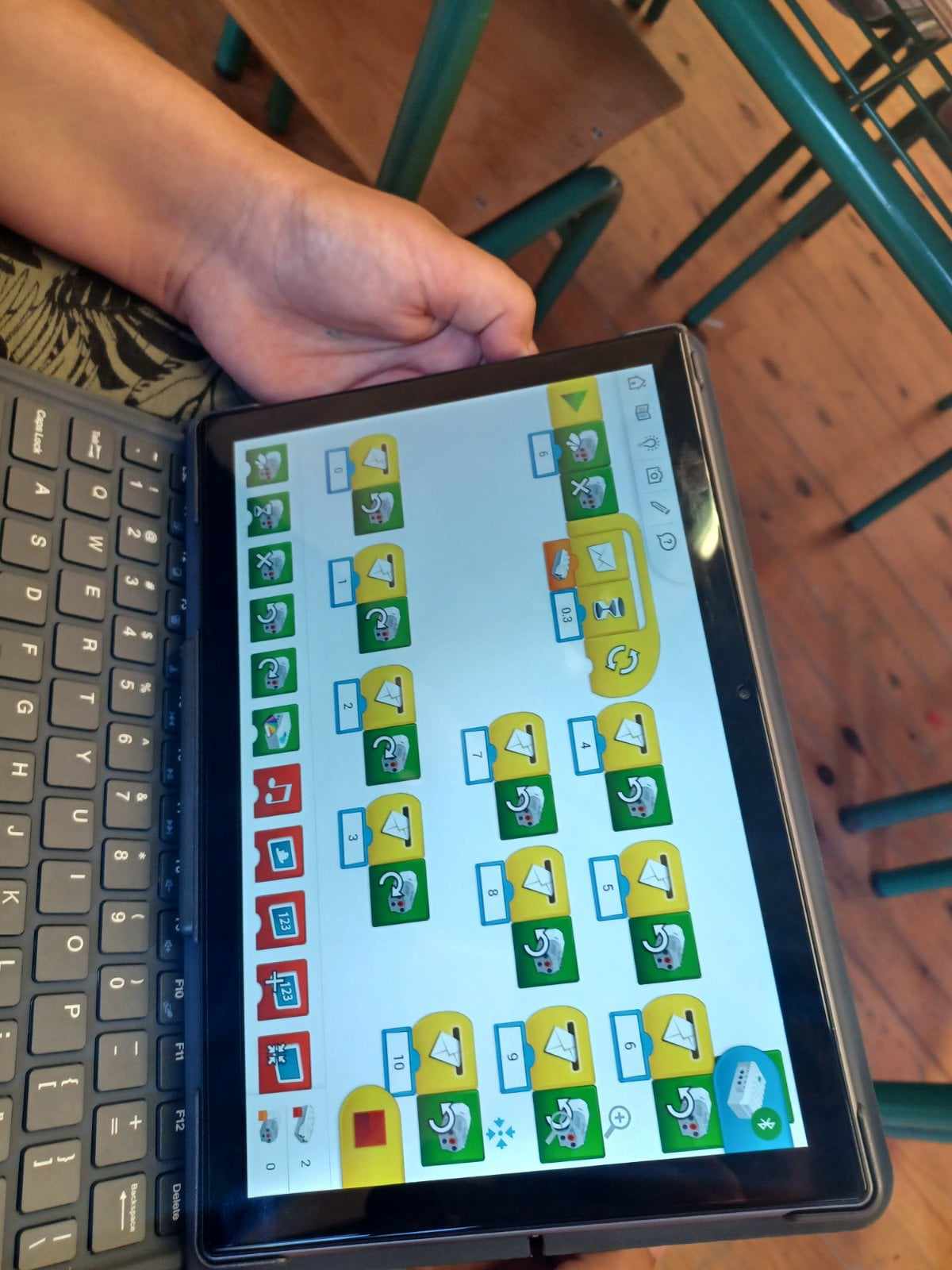 Πρόγραμμα WeDo 2.0 και προγραμματισμός του «WasteWarrior»