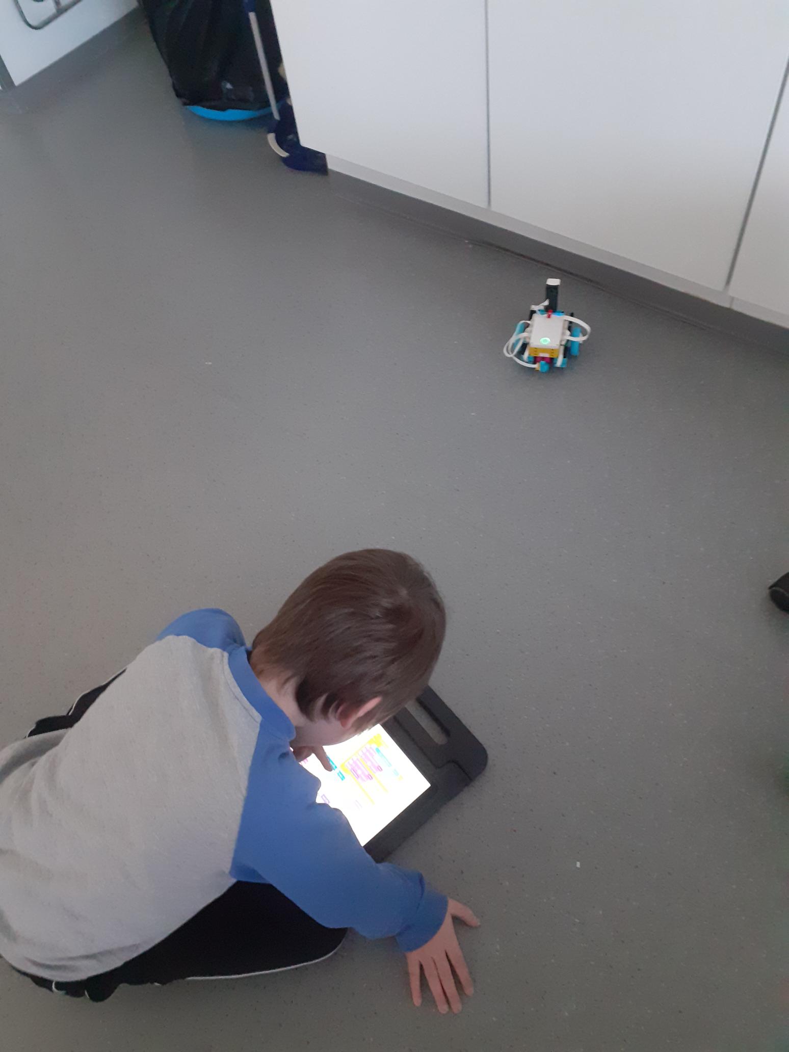 Coding a lego robot