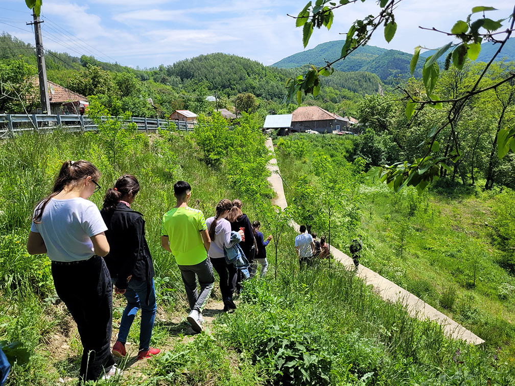 The visit to the field