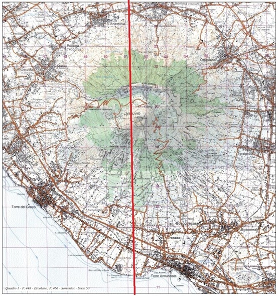 vesuvius topographic paper
