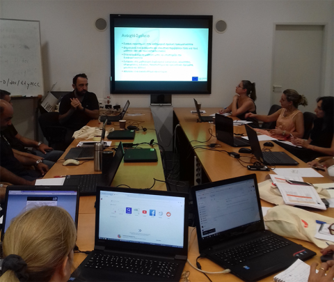 Workshop on "Schools Study Earthquakes" during the Hellenic Scientix Conference for STEM Education