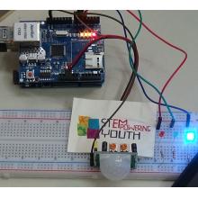 Message Sending Motion Detector Alarm - Γυμνάσιο Βάμου Χανίων