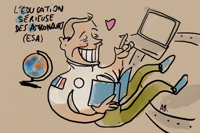 PESQUET dessin