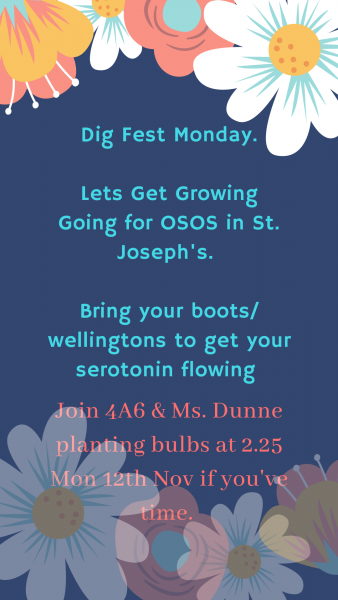 Teacher Invite designed by students promoting wellbeing