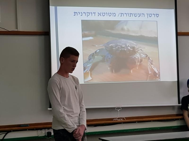 הצגת המחקר ביריד הארצי