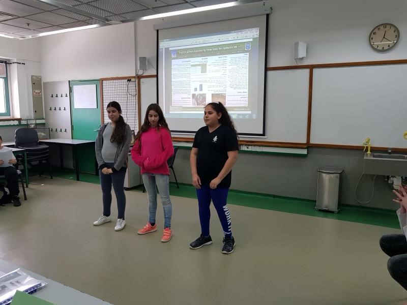 הצגת החקר המדעי ביריד היישובי