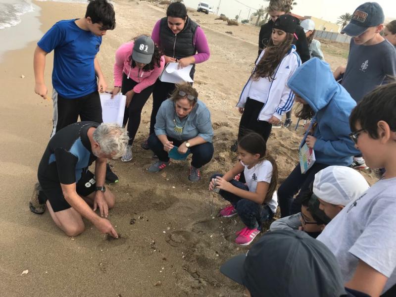 סיור בחוף הים וחקר