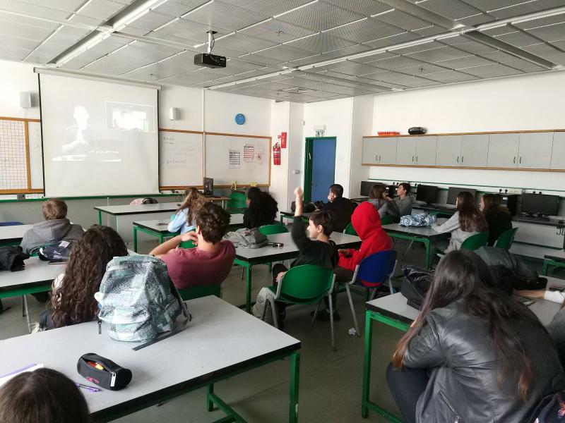 learning from expert  in class about disease