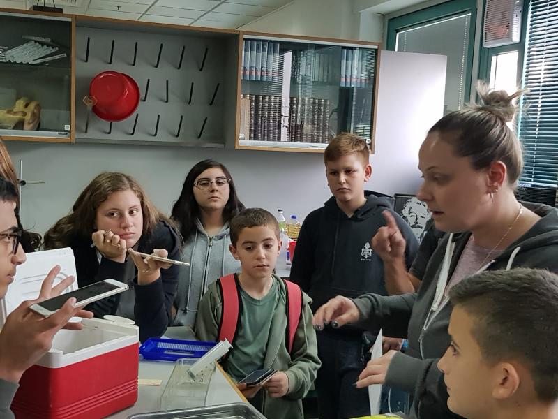 ביצוע הניסויים באשכול הפיס