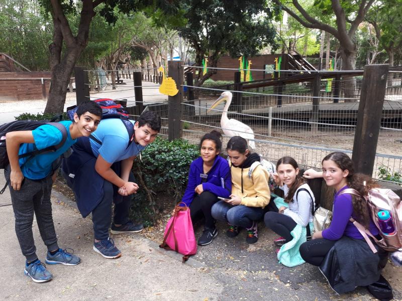 סיור בגן החיות