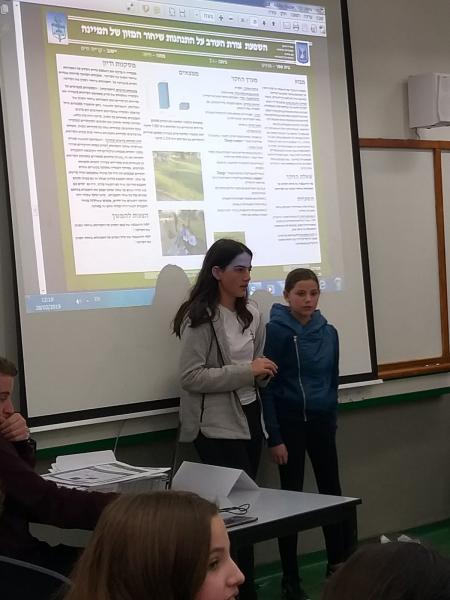 מציגים בפני שופטים ביריד