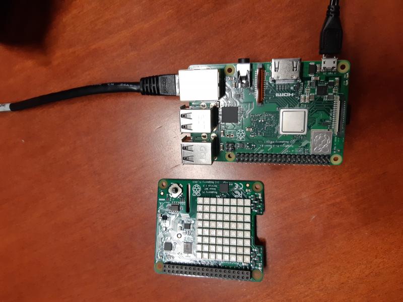 raspberry pi with SenseHat2