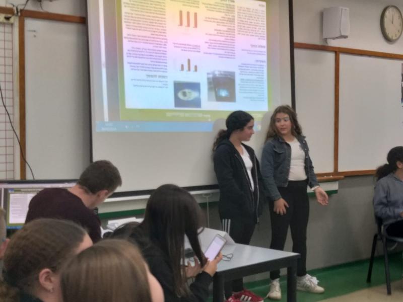 הצגת העבודה