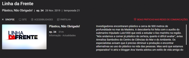 linha da frente -audio